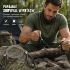 Portable Survival Wire Saw