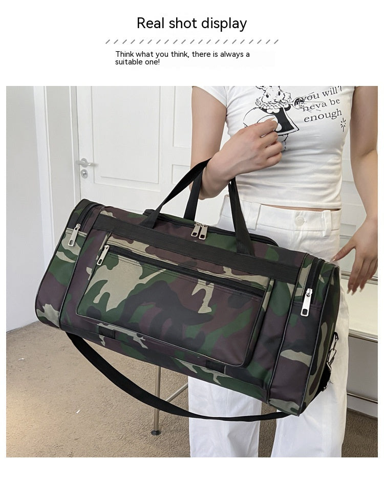 Multifunctional Camouflage Travel Luggage Bag