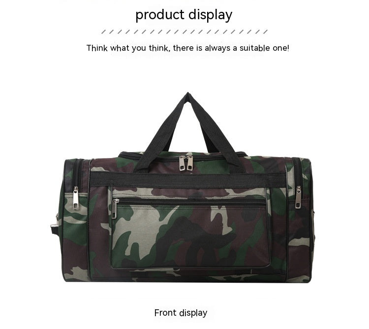 Multifunctional Camouflage Travel Luggage Bag