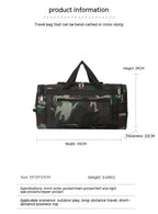 Multifunctional Camouflage Travel Luggage Bag
