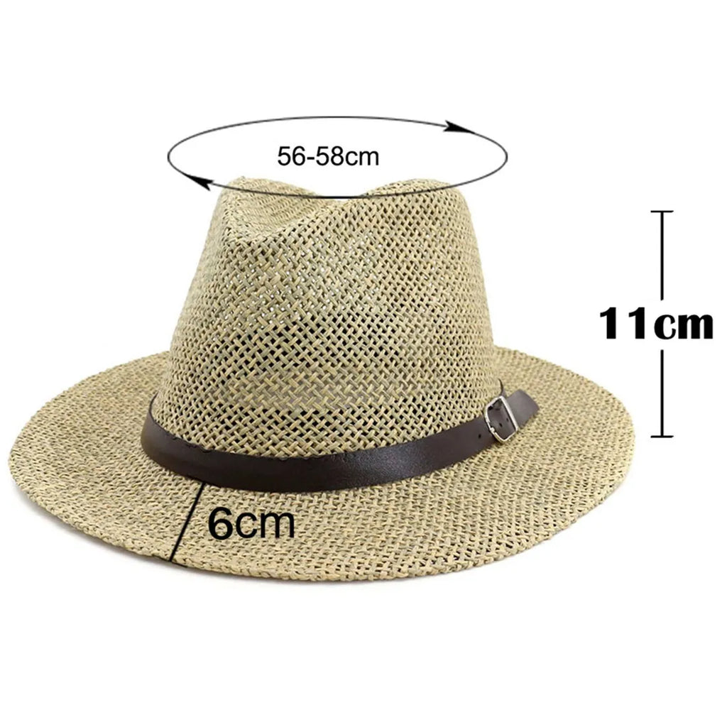 Summer Beach Woven Sun Hat