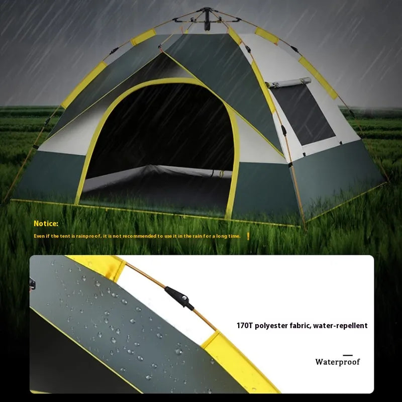 Automatic 4-Person Camping Tent