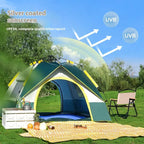Automatic 4-Person Camping Tent