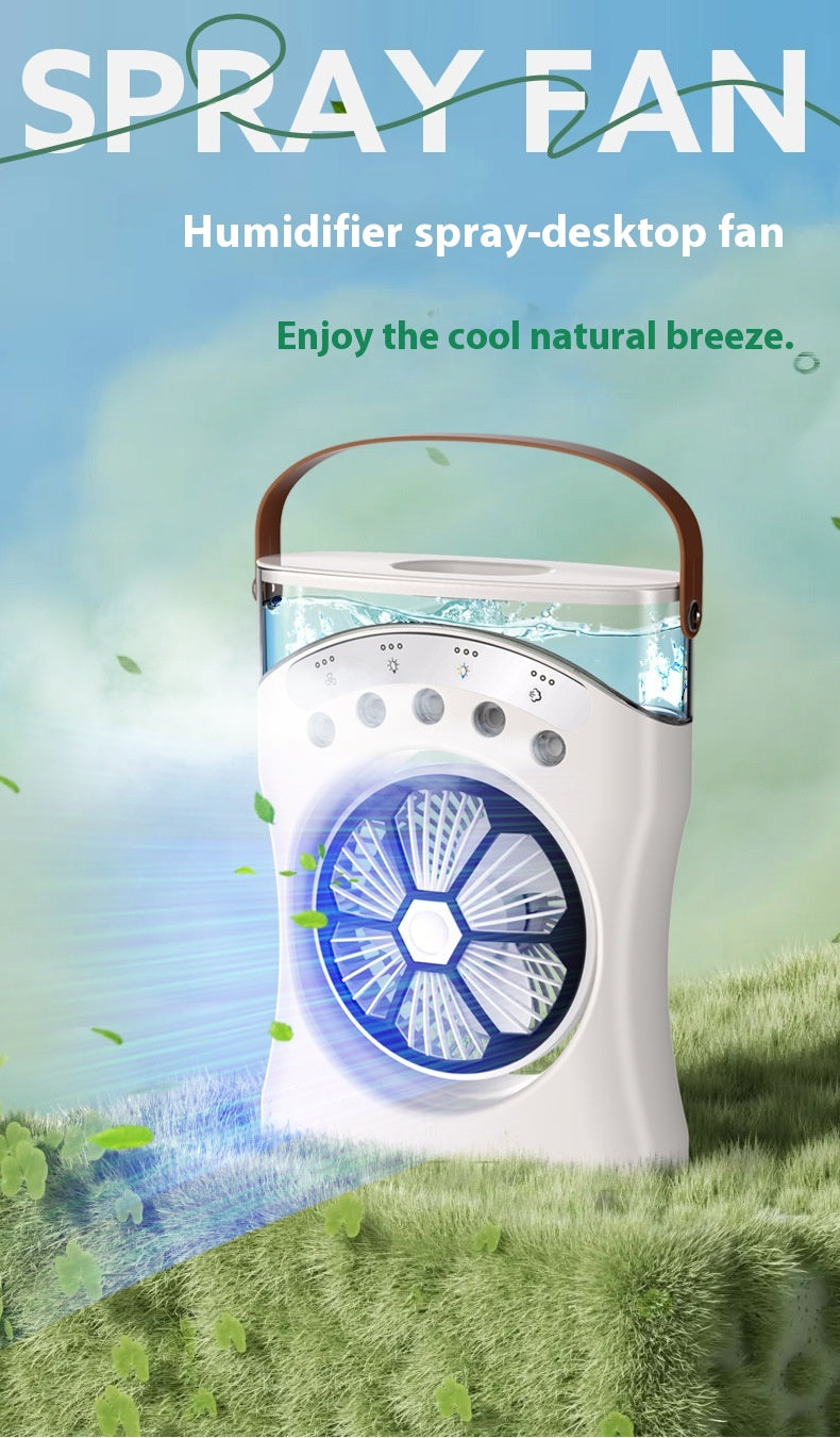 Portable Mini Humidifier Cooling Fan
