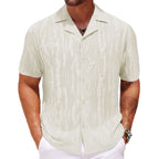 Men’s Cuban Collar Summer Shirt