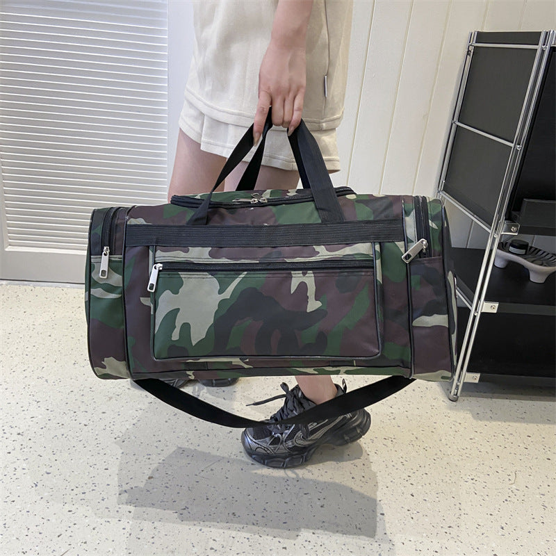 Multifunctional Camouflage Travel Luggage Bag