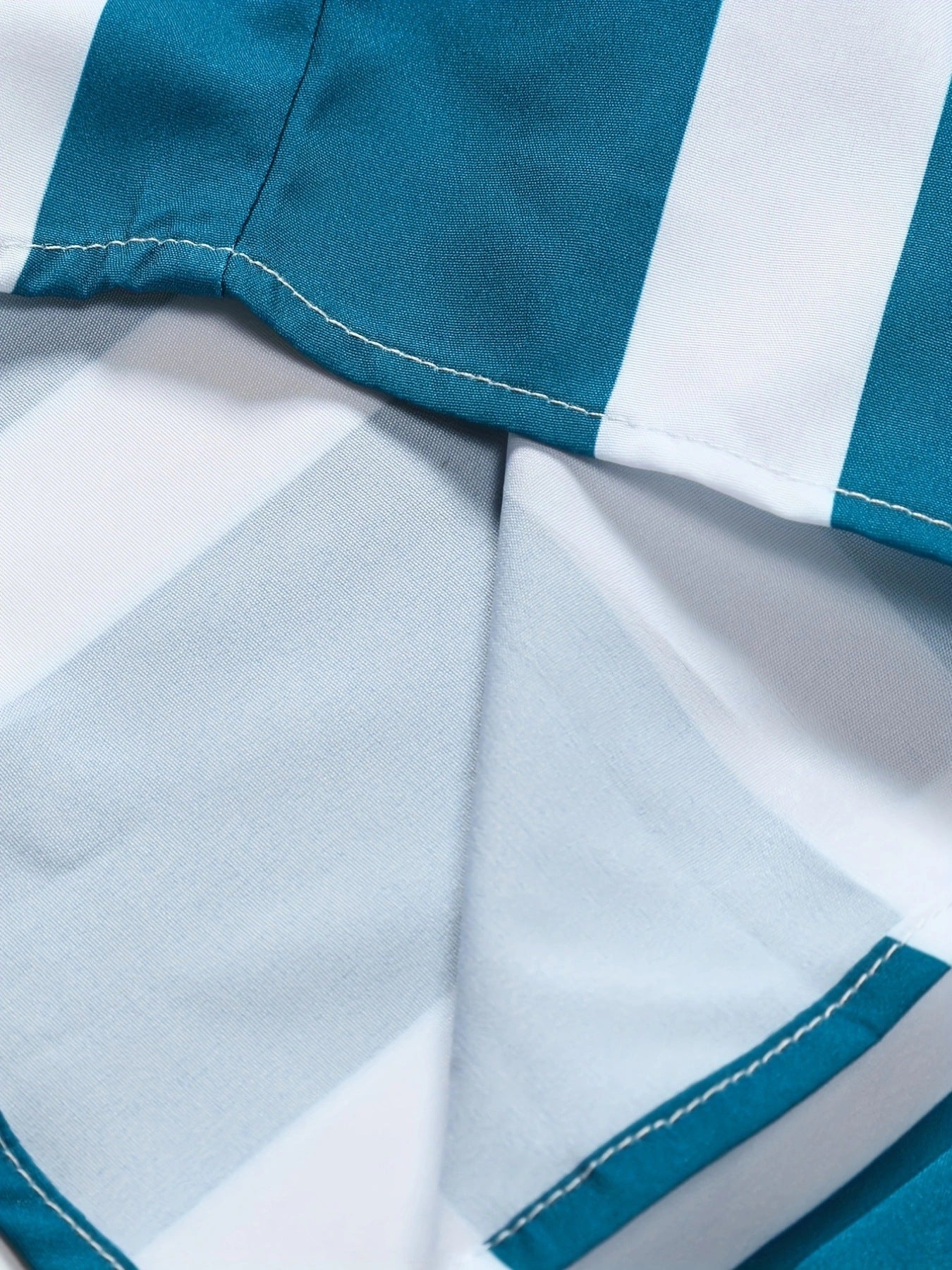 Men’s Striped Beach Casual Shirt