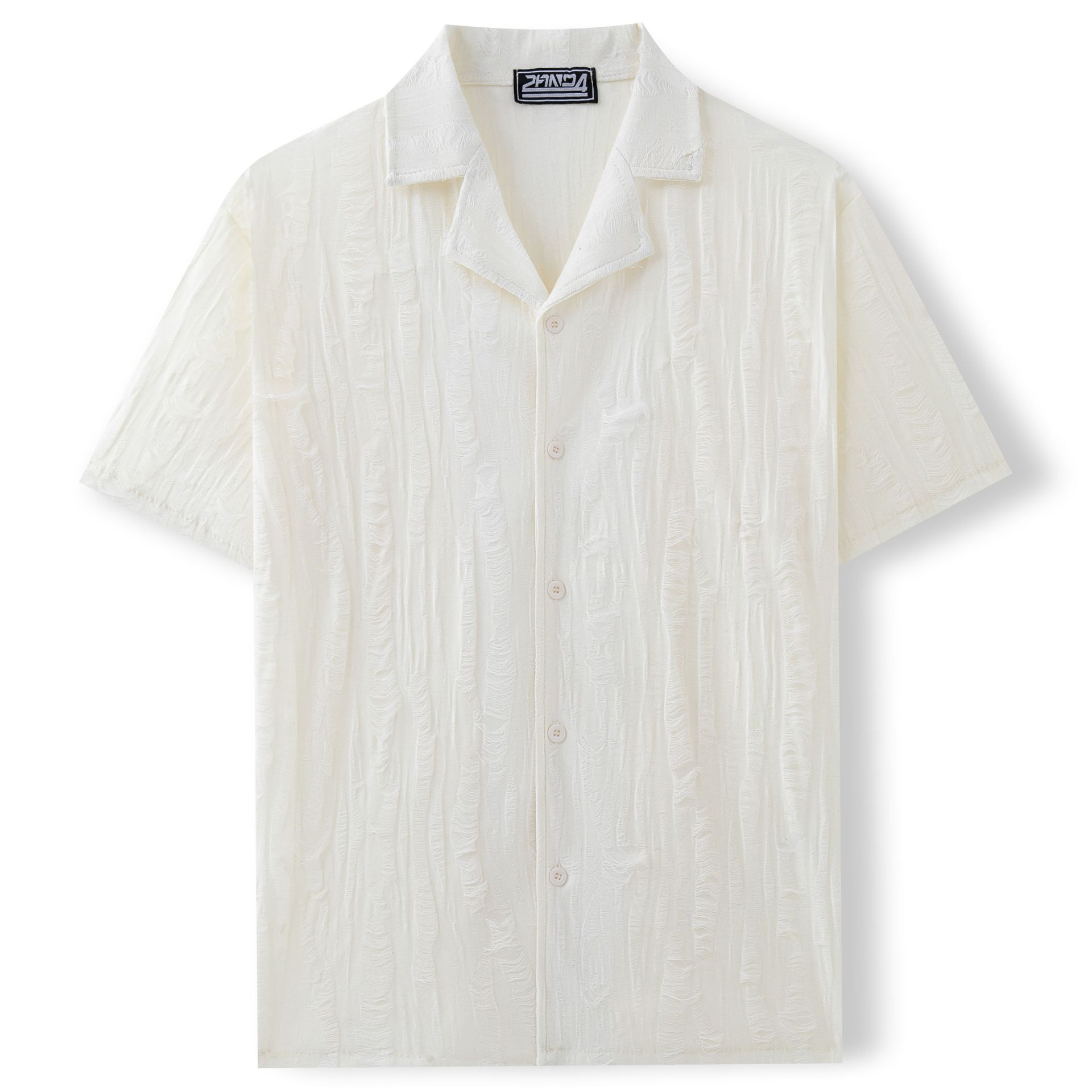 Men’s Cuban Collar Summer Shirt