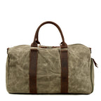 Men’s One-Shoulder Canvas Travel Training Bag