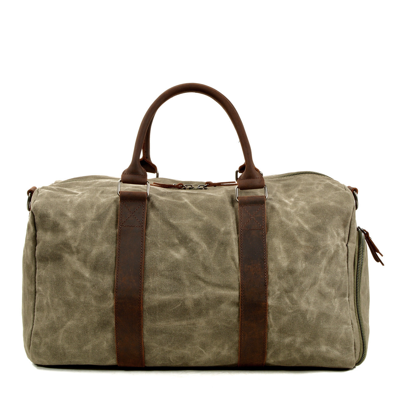 Men’s One-Shoulder Canvas Travel Training Bag